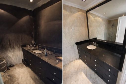  yangın sonrası boyacı ustası